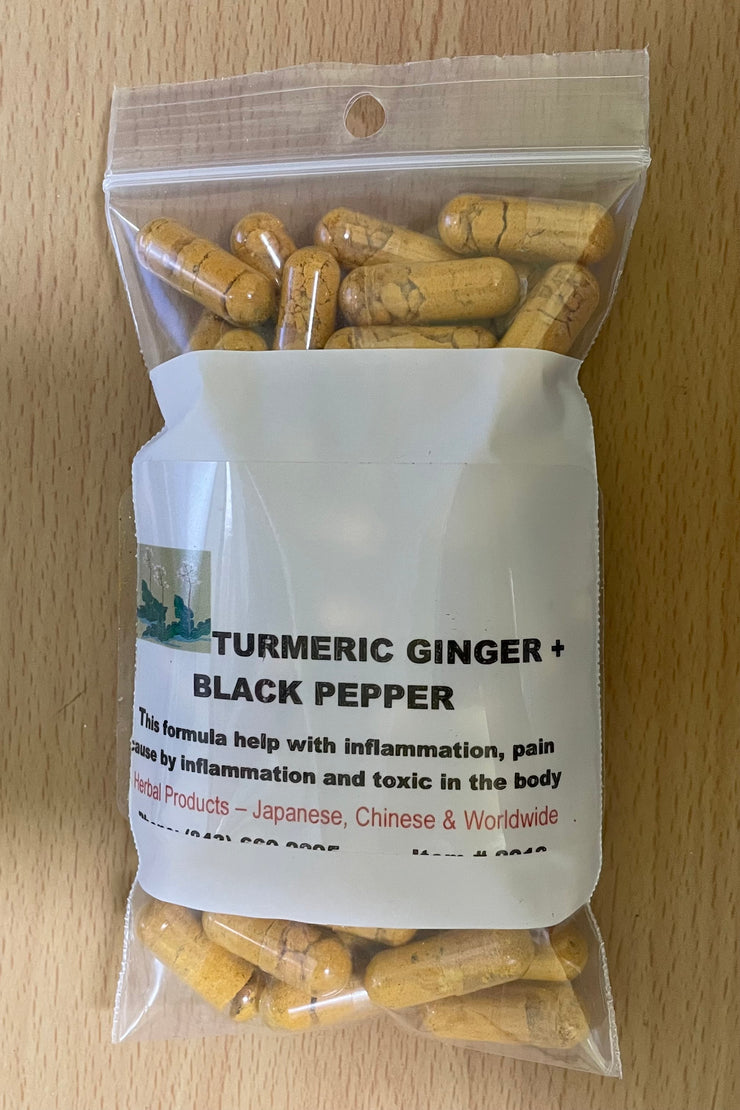Turmeric, Ginger, and Black Pepper